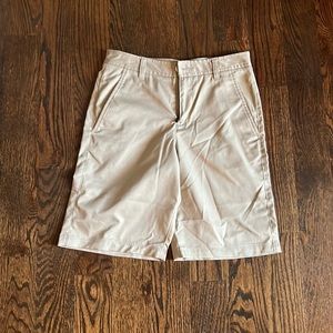 Boys Tan Under Armour Dry Fit Shorts- size 14
